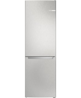 Bosch Serie 2 KGN36NLEA fridge-freezer Freestanding 305 L E Stainless steel