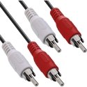 InLine 89931L audio kabelis 20 m 2 x RCA Melns InLine 89931L audio kabelis 20 m 2 x RCA Melns