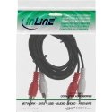 InLine 89931L audio kabelis 20 m 2 x RCA Melns InLine 89931L audio kabelis 20 m 2 x RCA Melns