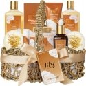 The Luxury Bathing Gift Set in a Tin Box Vanilla & Almonds 4 pcs The Luxury Bathing Gift Set in a Tin Box Vanilla & Almonds 4 pcs