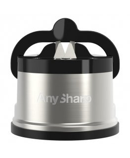 AnySharp ASKSPRO Pull through knife sharpener Metallic