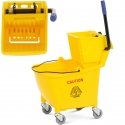 Ulsonix Floor Cleaning Trolley with Drill, 32 Liters Ulsonix Floor Cleaning Trolley with Drill, 32 Liters