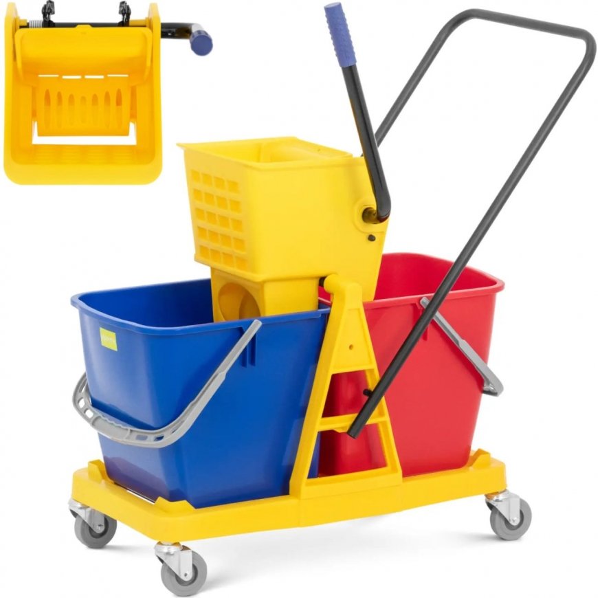 Ulsonix Floor Cleaning Trolley with Drill, 32 Liters – 2