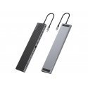 Conceptronic DONN32B док-станция для ноутбука Проводная USB 3.2 Gen 1 (3.1 Gen 1) Type-C Серый, Сере