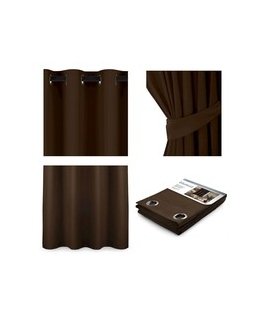 Eurofirany ZAS/RUTH/B+ROŽINĖ 135X250 SKAIDRI