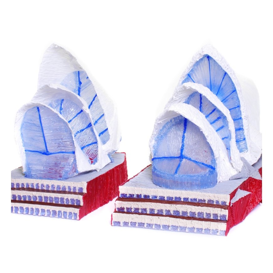 3Doodler CREATE FILAMENT PLA 3 COLORS PL-CLEAR-75 Полилактид (ПЛА) Флуоресцентный синий, Прозрачный, – 2