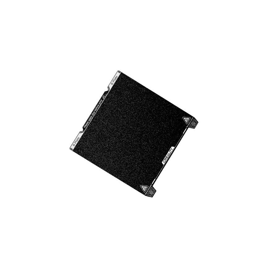 Creality 3D K1 Max PEI būvplakne ar mīkstu magnētisku uzlīmi - 315 x 310 mm – 2