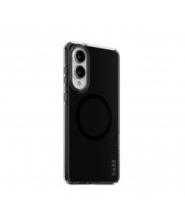 PanzerGlass CARE by ® Flagship Case Urban Combat Smokey w. Black Qi Compatible Samsung S25 Edge mobile phone case