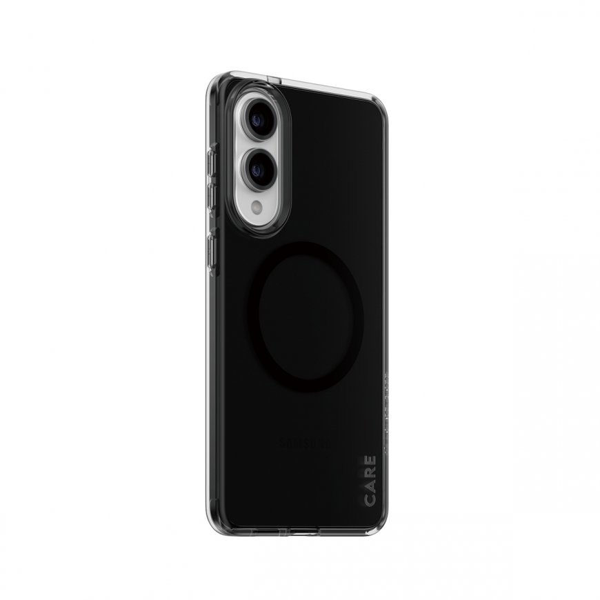 PanzerGlass CARE by ® Flagship Case Urban Combat Smokey w. Black Qi Compatible Samsung S25 Edge mobi