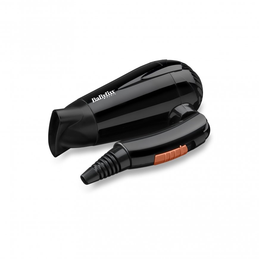 BaByliss Travel Dry 2000 plaukų džiovintuvas 2000 W Juoda – 2