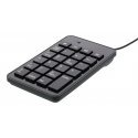 Deltaco TB-120 numeric keypad Universal USB Black Deltaco TB-120 numeric keypad Universal USB Black