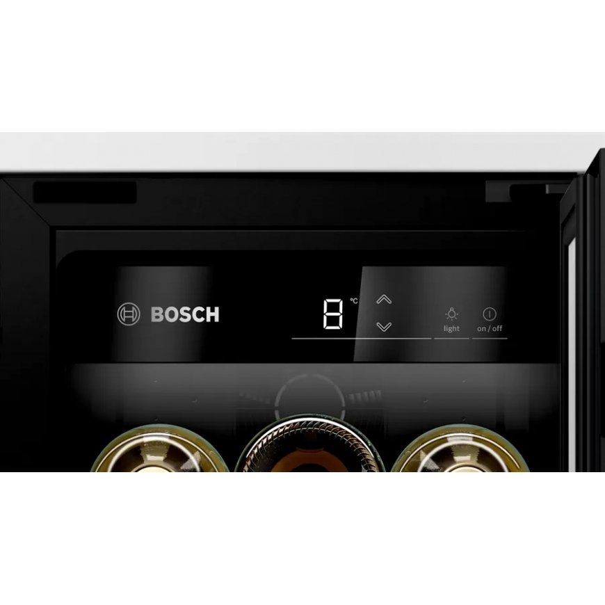 Bosch KUW20VHF0 vyno šaldytuvas Kompresorinis vyno šaldiklis Įmontuoti Juoda 21 buteliai – 4