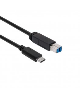 CLUB3D USB 3.1 Gen2 Type-C to Type-B Cable Male/Male, 1 M./ 3.3 Ft.