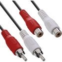 InLine 89935 audiokaabel 5 m 2 x RCA Must InLine 89935 audiokaabel 5 m 2 x RCA Must