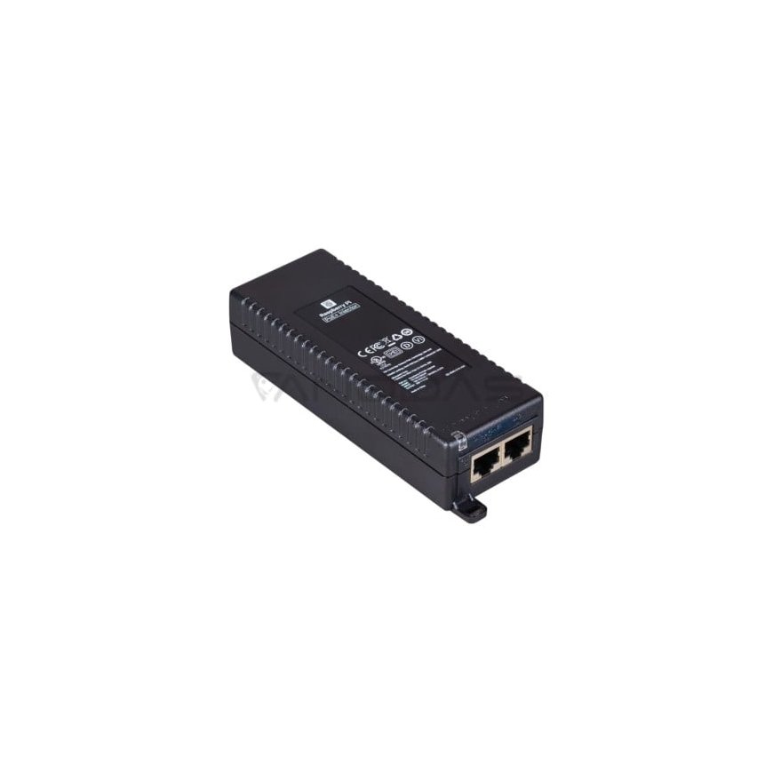 Raspberry Pi PoE+ Injector – official PoE power supply – RJ45 – with IEC socket – 30 W – designed for Raspberry Pi – black
