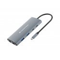Conceptronic DONN06G док-станция для ноутбука Проводная USB 3.2 Gen 1 (3.1 Gen 1) Type-C Серый Conceptronic DONN06G док-станция для ноутбука Проводная USB 3.2 Gen 1 (3.1 Gen 1) Type-C Серый
