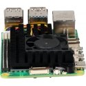 Joy-iT RB-HEATSINK5 projektavimo plokštės priedas Šiluminis nuotakas Juoda Joy-iT RB-HEATSINK5 projektavimo plokštės priedas Šiluminis nuotakas Juoda