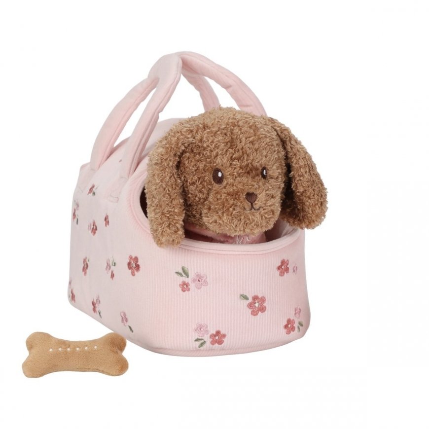 Мягкая собачка в корзинке Джеки от Little Dutch – 2