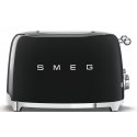 Smeg 50-luvun tyyli Paahdin TSF03BLEU Musta Smeg 50-luvun tyyli Paahdin TSF03BLEU Musta