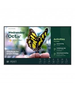 BenQ ST5504 Digital signage lameekraan 139,7 cm (55") LCD 350 cd/m² 4K Ultra HD Must Sisseehitatud protsessor Android 18/7