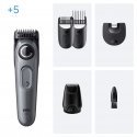 Braun BeardTrimmer 3 BT3560 barzdos kirpimo mašinėlė Baterija 40 2 cm Juoda, Pilka Braun BeardTrimmer 3 BT3560 barzdos kirpimo mašinėlė Baterija 40 2 cm Juoda, Pilka