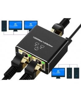 Spacetronik RJ45 1–2 SP-LC22 võrgusplitter