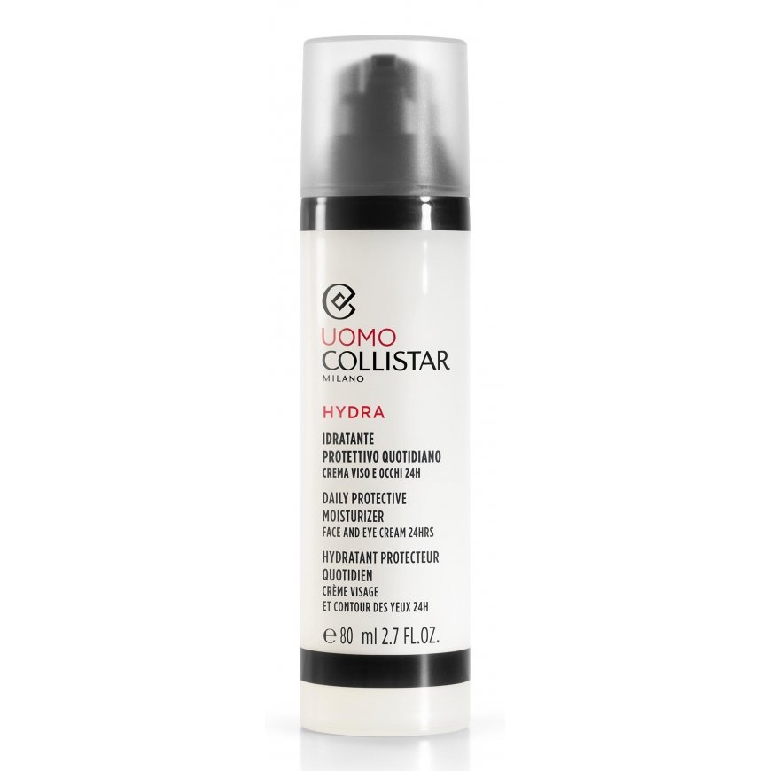 Collistar Uomo Hydra Daily Protective Moisturizer sejas ādas mitrinātājs Vīrieši 80 ml Krēms