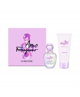 Salvatore Ferragamo Amo Flowerful Kit parfumerija / rinkinys voniai 2 vnt Lizdinė