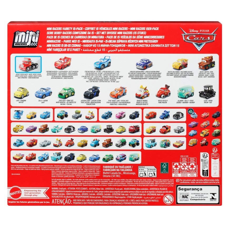 Disney Pixar Cars HYK81 mängusõiduk – 3