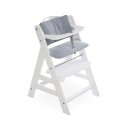Hauck 2-piece highchair pad Подушка на стул для кормления Серый, Белый