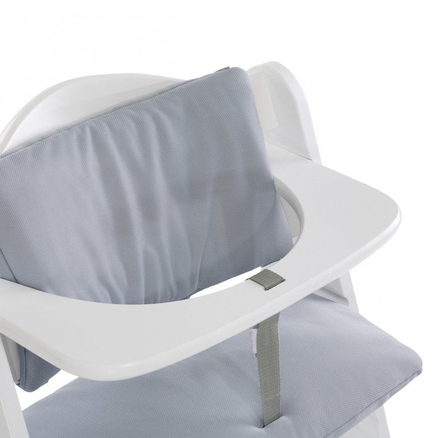 Hauck 2-piece highchair pad Подушка на стул для кормления Серый, Белый – 3