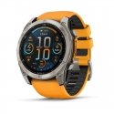 Garmin Fenix 8 3,56 cm (1.4") AMOLED 51 mm Digitaalne 454 x 454 pikslit Puutetundlik ekraan Titaaniu