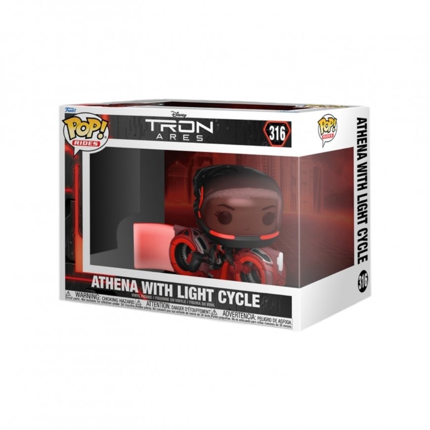 Funko POP figure Rides Disney Tron Ares Athena with Light Cycle – 2