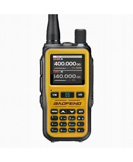 Радиостанция Baofeng UV-5R EU MINI USB-C Bluetooth VHF UHF Авиаполосы Оранжевая