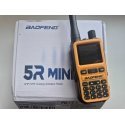 Radijo ryšio įrenginys Baofeng UV-5R EU MINI USB-C Bluetooth VHF UHF Lėktuvų Juosta Oranžinė Radijo ryšio įrenginys Baofeng UV-5R EU MINI USB-C Bluetooth VHF UHF Lėktuvų Juosta Oranžinė