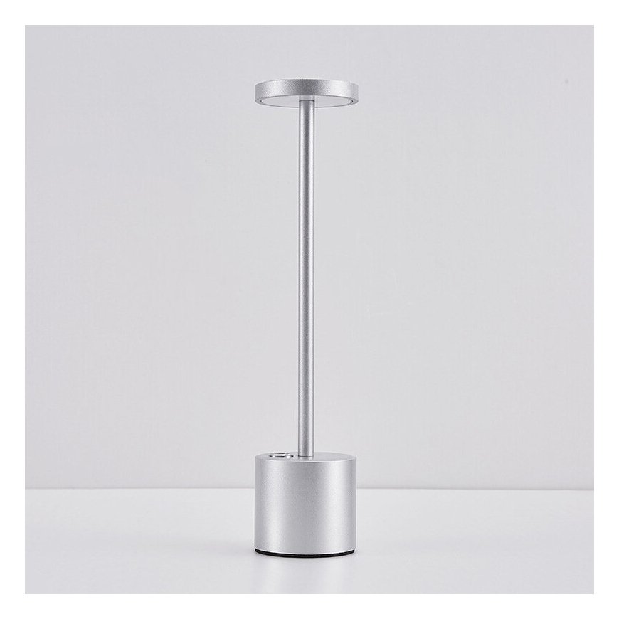 LED laudlamp akutoitega, metall, 34 cm