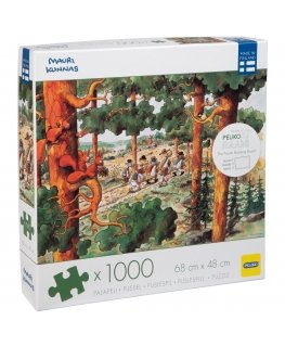 Mauri Kunnas Veljekset Matkalla, 1000-osaline pusle