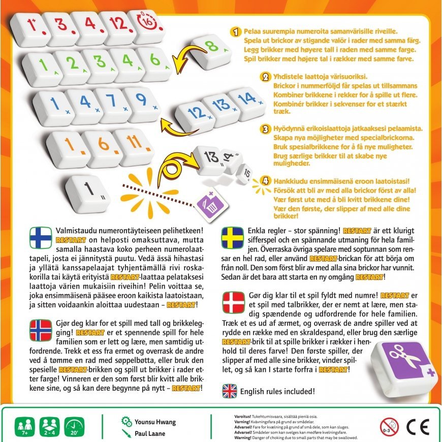 Perkraukite numerių žaidimą – 2