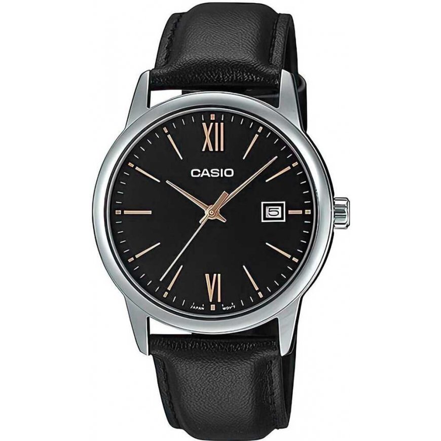 Vīrišķais pulkstenis CASIO MTP-V002L-1B3 + KASTE (zd224a)