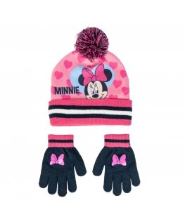 Travel CERDÁ Disney Minnie hat and gloves set