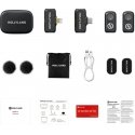 Hollyland LARK A1 Combo with USB-C RX + Lightning RX + Charging Case mikrofonijärjestelmä Hollyland LARK A1 Combo with USB-C RX + Lightning RX + Charging Case mikrofonijärjestelmä