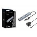 Conceptronic HUBBIES20GP jaotur USB 3.2 Gen 1 (3.1 Gen 1) Type-C 5000 Mbit/s Hall