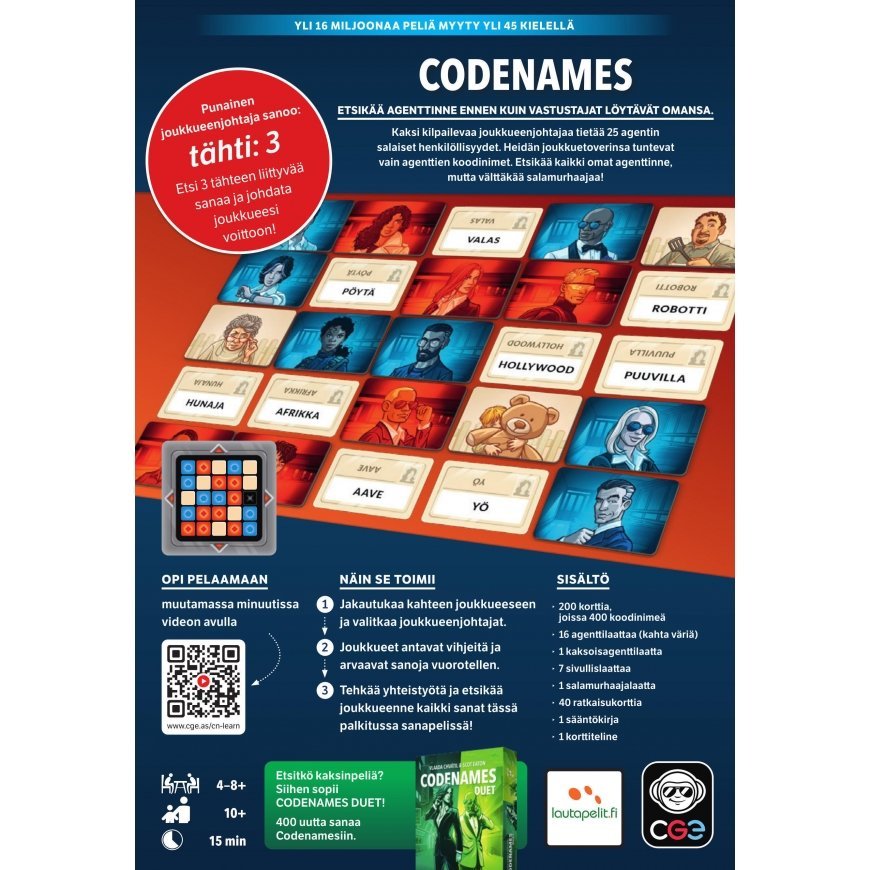 Codenames Party Game 2025 – 2