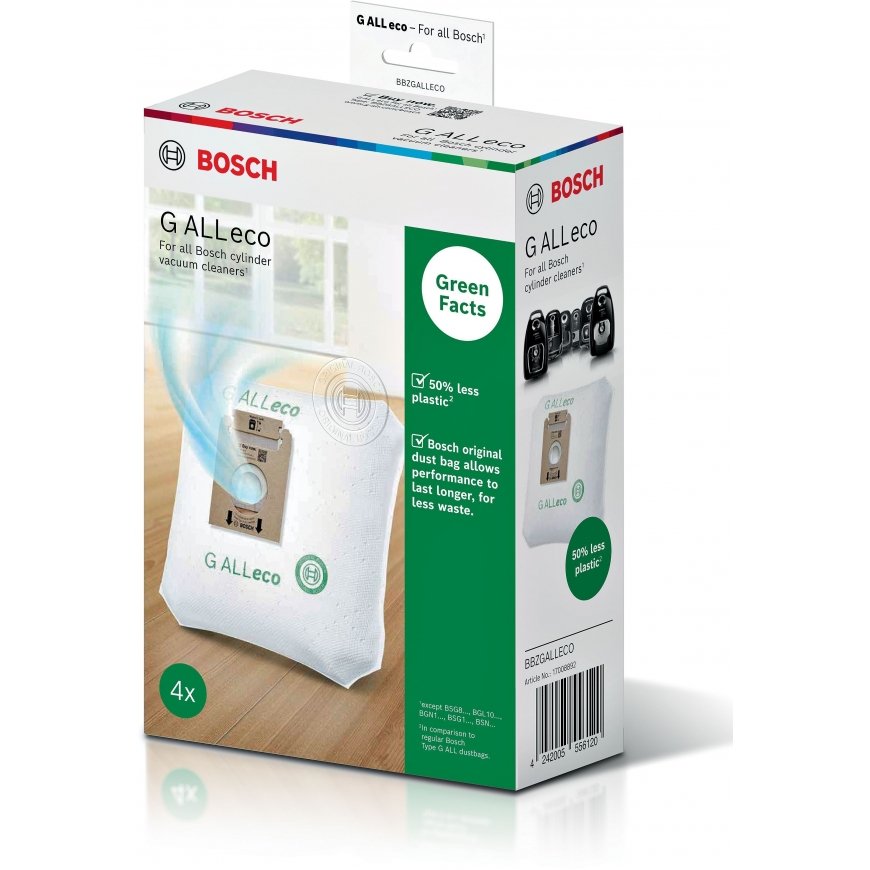 Bosch BBZGALLECO Tolmuimeja kotid, 4 tk