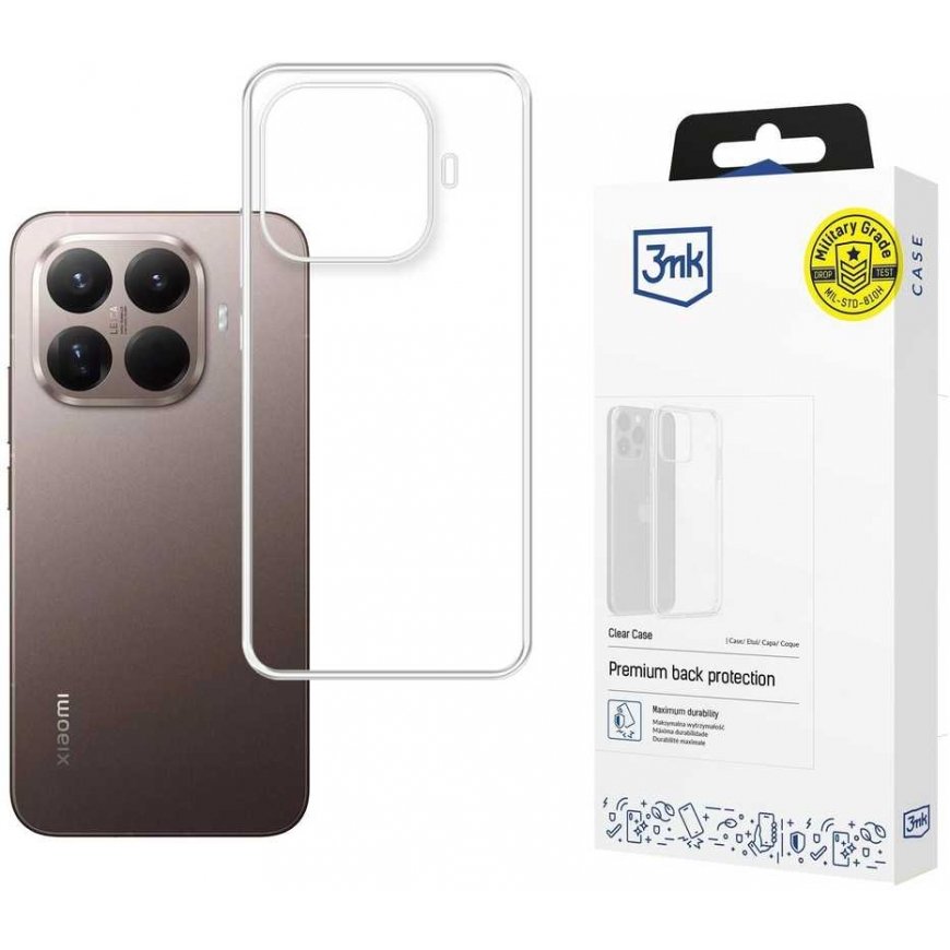 3mk skaidrus dėklas 1,2 mm Xiaomi 15T
