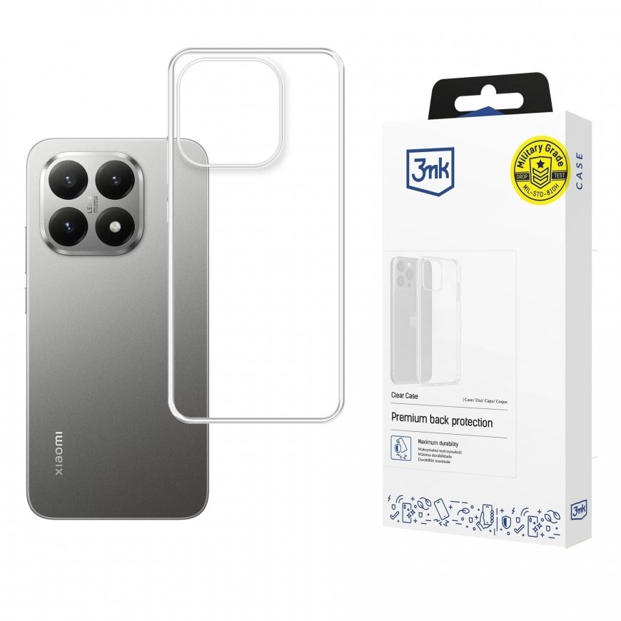3mk läpinäkyvä kuori 1,2mm Xiaomi 15T – 2