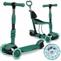 Triratis balansinis paspirtukas vaikams, šviečiantis tamsoje, Ricokids Glow - turkio spalvos Triratis balansinis paspirtukas vaikams, šviečiantis tamsoje, Ricokids Glow - turkio spalvos
