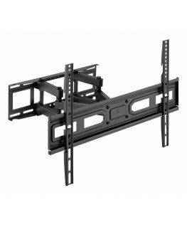 Gembird MA-DA2U-01 Adjustable Desk 2-Display Mounting Arm with USB Ports, 17”-32”, Black