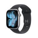 Apple Watch Series 11 OLED 46 mm Digitāls 416 x 496 pikseļi Skārienjūtīgais ekrāns Pelēks Wi-Fi GPS