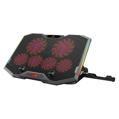 Conceptronic THYIA01B kannettavan tietokoneen jäähdytysalusta 43,2 cm (17") Harmaa